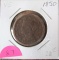 1850 Large Cent-Very Good