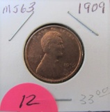 1909 Lincoln Cent MS63