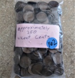 Approx. 350 Wheat Cents