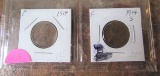 1914, 14-S Lincoln Cents F/F