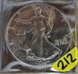 1989 1oz Fine Silver One Dollar