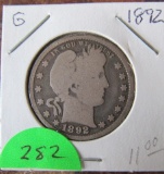 1892-P Barber Quarter-Good