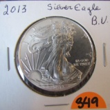 2013 BU American Eagle Silver