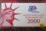 2000 United States Mint Silver Proof Set