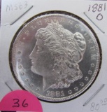 1881-O Morgan Dollar MS63