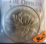 1988 Alaska State Medallion