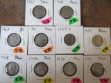 (10) Jefferson Nickels