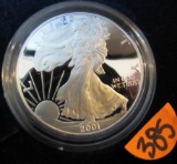 2001 American Eagle Silver Dollar Proof