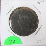 1819 Large Cent-Good