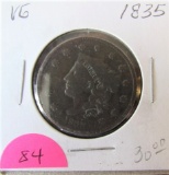 1835 Large Cent-Very Good