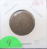 1869 Indian Head Cent-Good