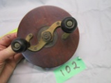 Pat. Date of 1897 for Wood Fishing Reel, 6