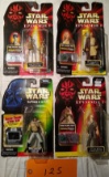 1998 4 Star Wars Figures on Card