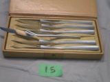 Vintage Mid Century Modern Knife Set of 6