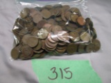 300+ Count of Unsearched Wheat Pennies