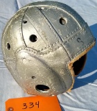 Old Leather Football Helmet