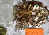 Quart Jar of Old Keys