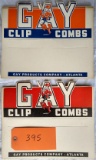 6 Gay Clip Comb Store Display