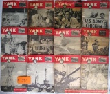 12 Issues Yank Magazine - 1945
