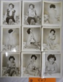 9 Vintage B&W Risqué/Nudie Photos