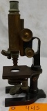 Brass Microscope-Spencer Lens Co.