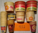 Cho-Cho, Borden, Dairy Queen, Carnation Ice Cream Cups