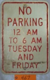 No Parking Sign