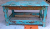 Primitive Wood Bench