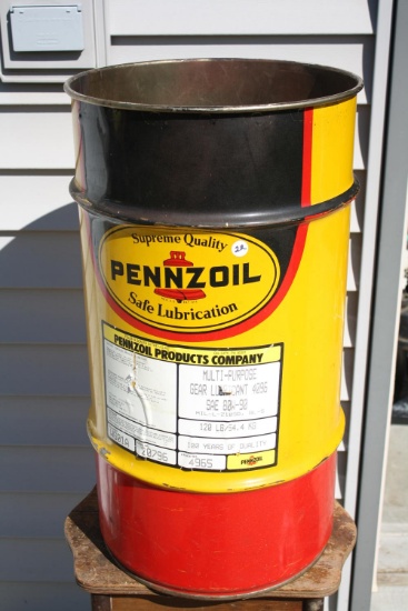 Pennzoil Lubricant Can