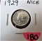 1929 Mercury Dime