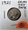 1921 Mercury Dime