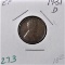 1931 D Lincoln Cent -Extra Fine