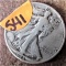 1945 Walking Liberty Half