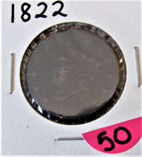 1822 Large Cent