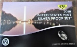 2018 US Mint Proof Set