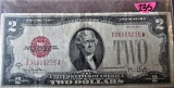 1928 G 2 Dollar Bill