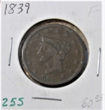 1839 Large Cent - Fine