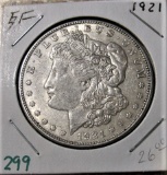 1921 P Morgan Dollar -Extra Fine