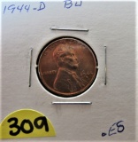 1944-D Lincoln Cent BU
