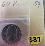 1960 Proof Nickel