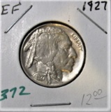 1927 P Buffalo Nickel -Extra Fine