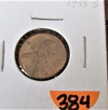 1955-S Cent