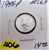 1945-P Mercury Dime