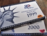 1999, 2000 United States Mint Proof Sets