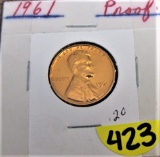 1961 Proof Cent