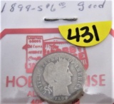 1899-S Barber Dime