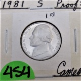 1981 S Proof Nickel