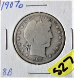 1907-O Barber Half