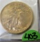 1922 $20 St Gaudens Gold Double Eagle