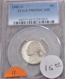 1982-S PR69 DCAM Jefferson Nickel